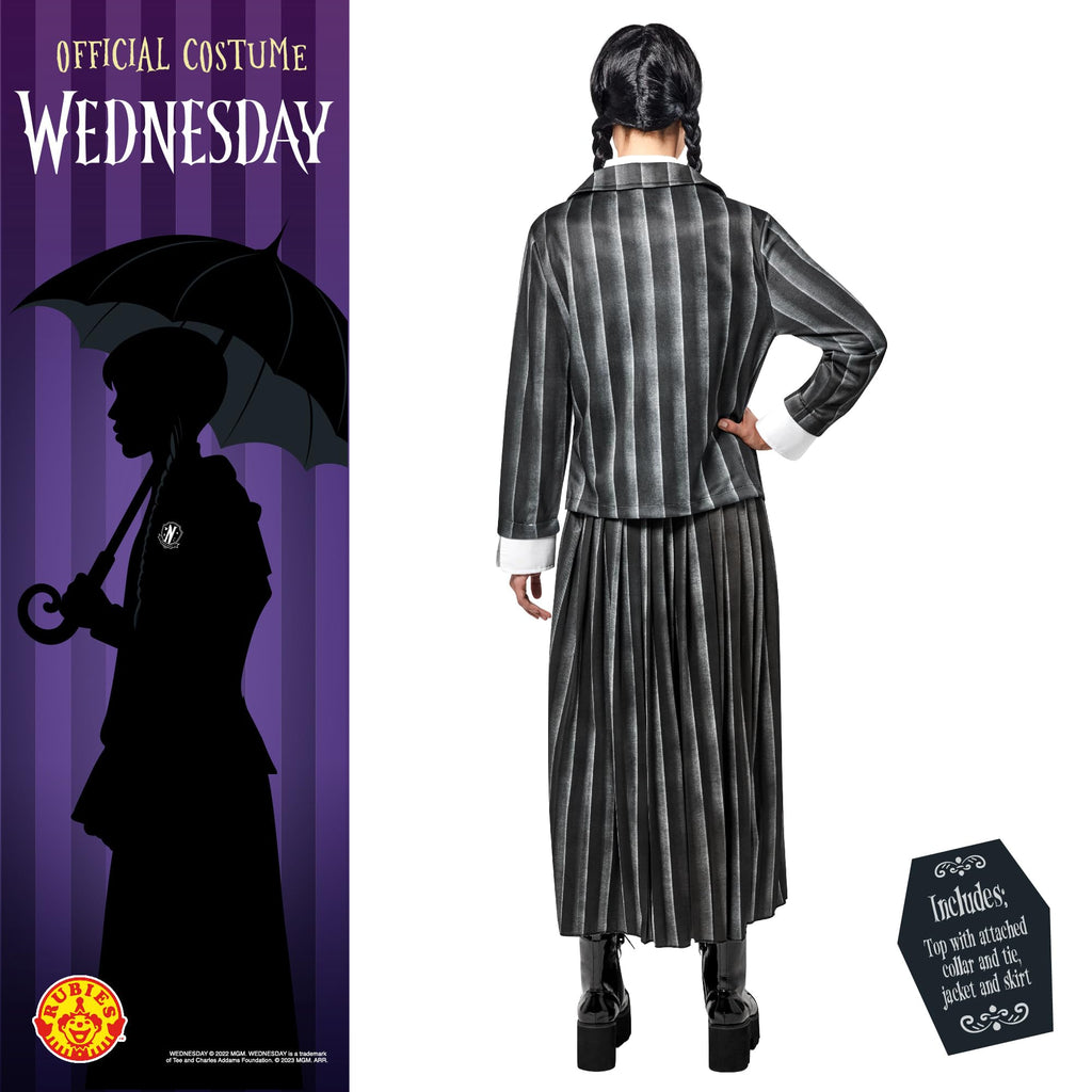 Wednesday Nevermore Academy Uniform Costume Women - Gothic School Halloween Outfit