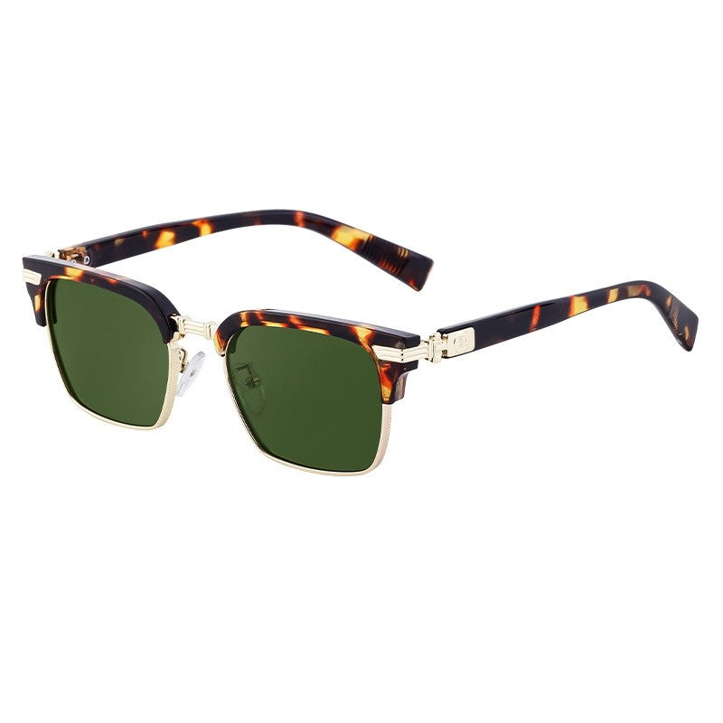 Men's Retro UV Protection Square Sunglasses
