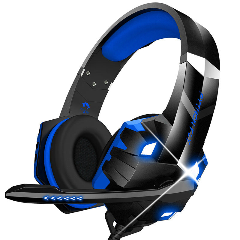 Auriculares Gaming para PC con Micrófono y Luz Respiratoria, con Cable