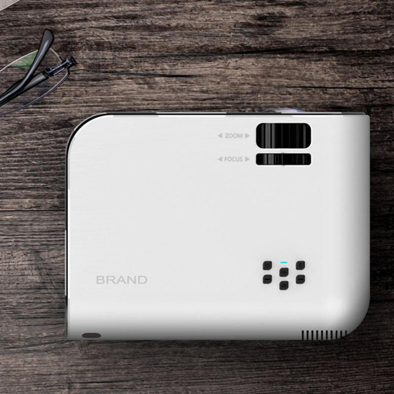 Proyector inteligente portátil Lumixia Full HD 1080p | Proyección inalámbrica WiFi de la misma pantalla | Compatible con iOS, Android, laptops y consolas de juegos