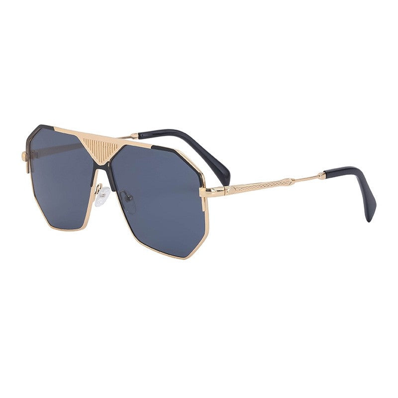 Vintage Hollow Out Metal Sunglasses For Men
