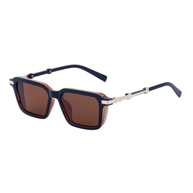 Men's Vintage Punk Square Sunglasses