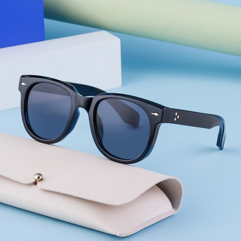 Stylish Round Frame Sunglasses For Men Outdoors
