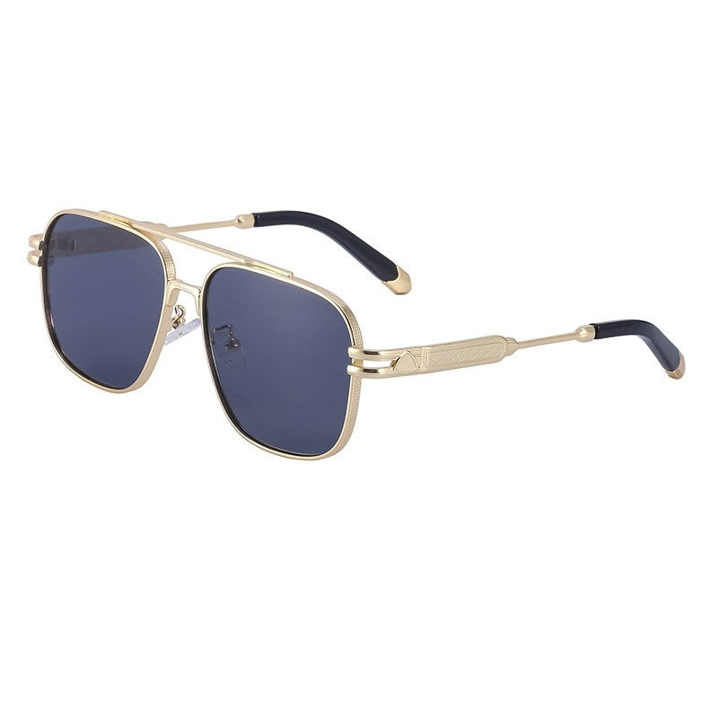 Retro Double Beam Sunglasses For Men