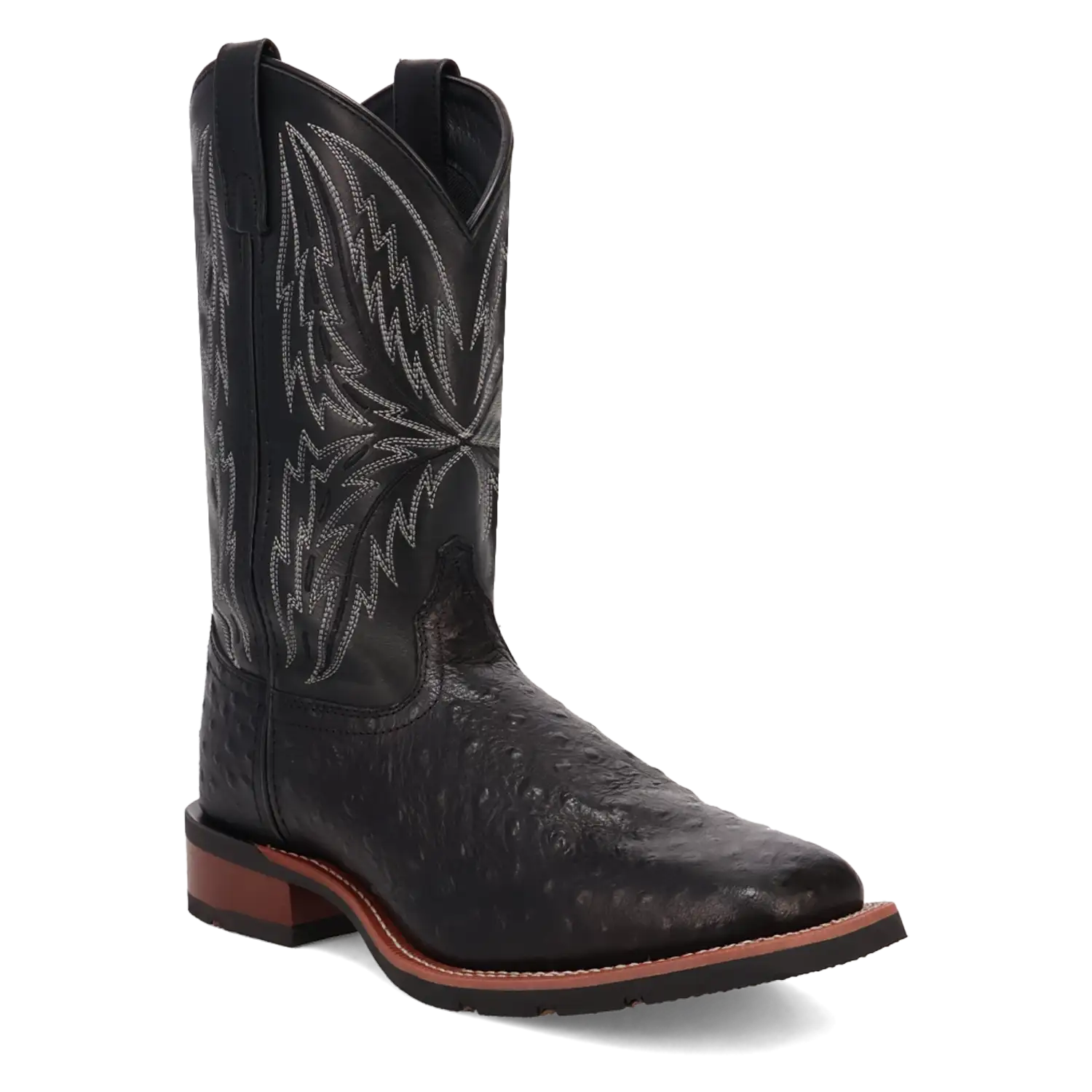 Laredo Stride - Men's Ostrich Leather Cowboy Boots