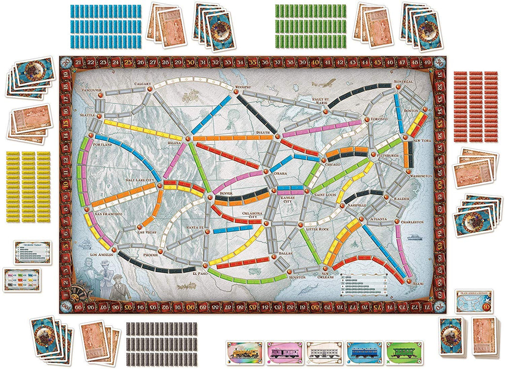 Wonderland Train Adventure - Family board game