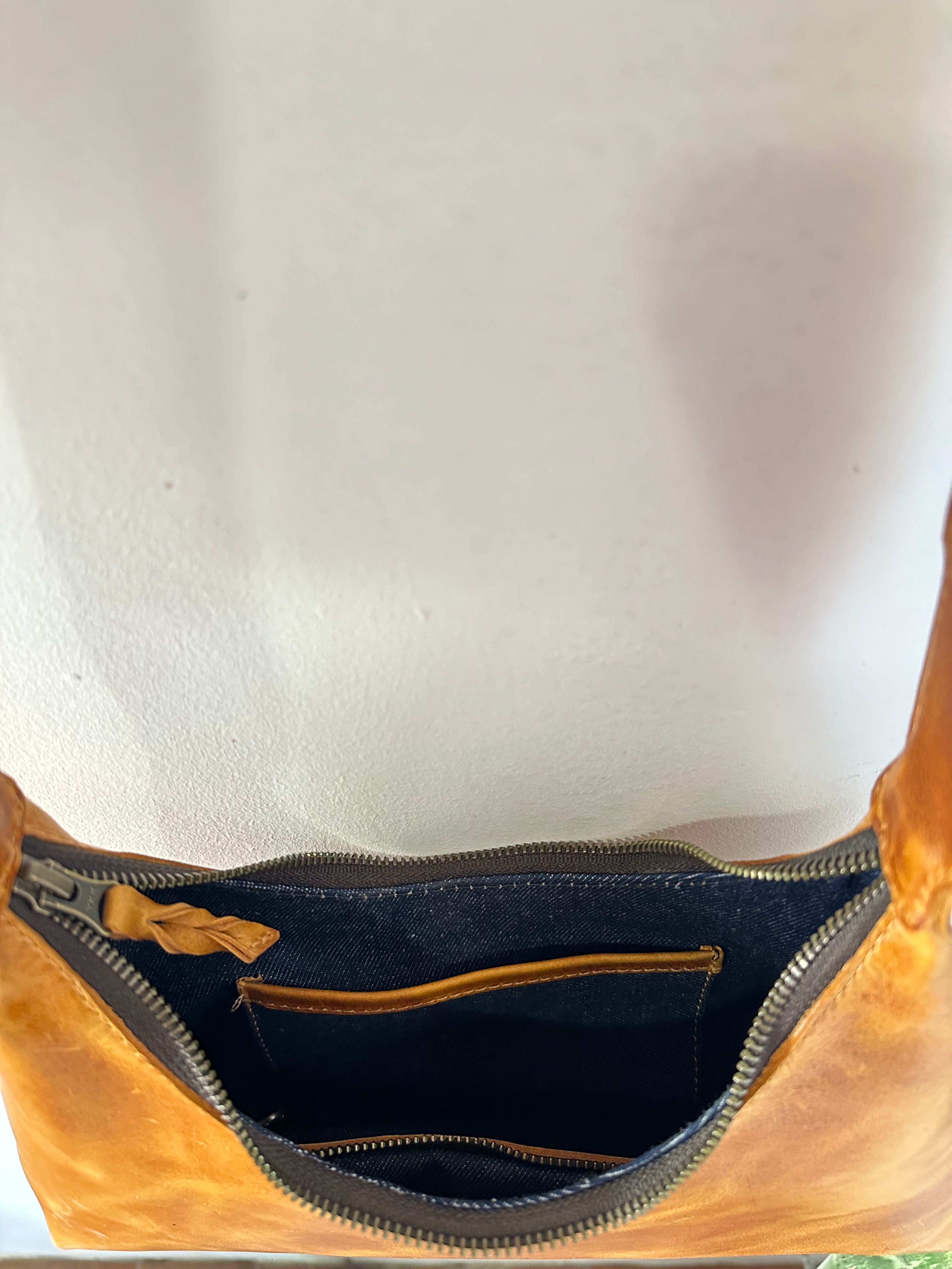 Rango Purse - Black and Black Hair on Hide