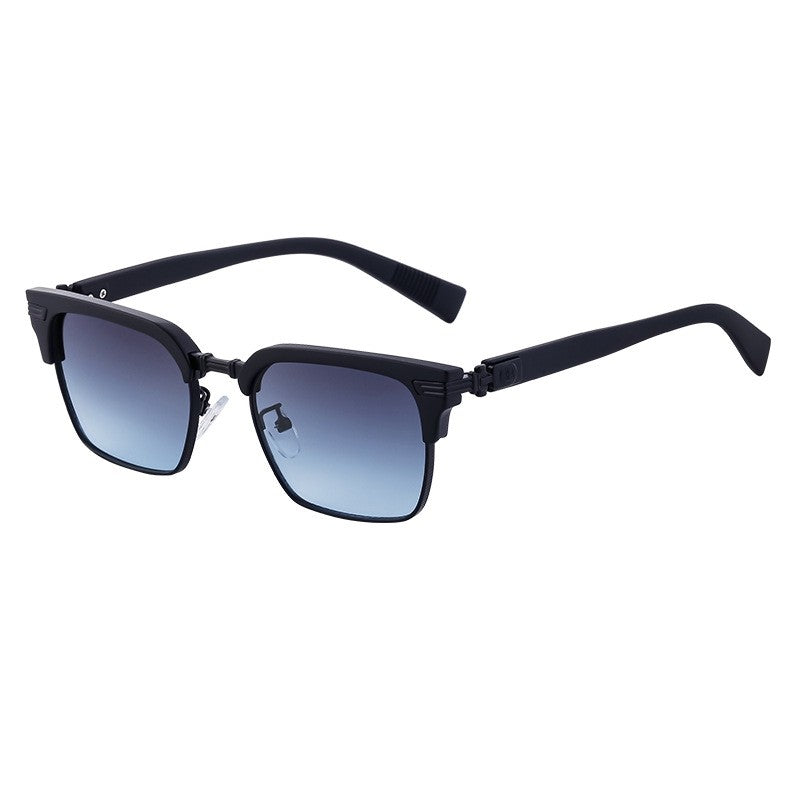 Men's Retro UV Protection Square Sunglasses