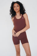 Body con elástico de chocolate «Soy suficiente»
