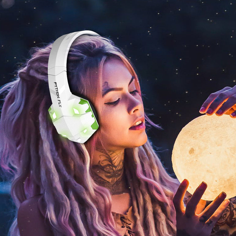 Auriculares Gaming para PC con Micrófono y Luz Respiratoria, con Cable