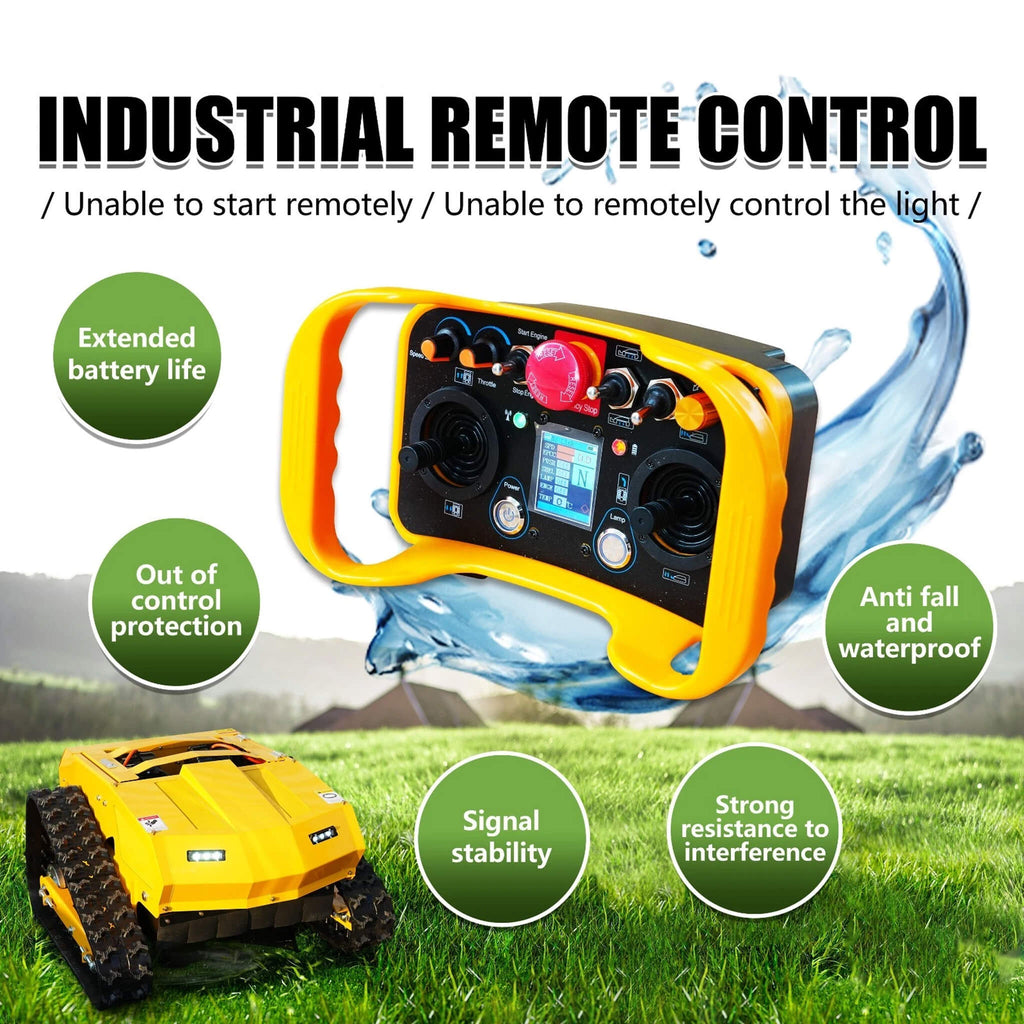 OVK 9HP 21-Inch Industrial Remote-Controlled Lawn Mower (SAK71845)