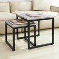 SoBuy FBT42 2-Piece Set coffee table side Table 2-piece set table sofa table coffee table set