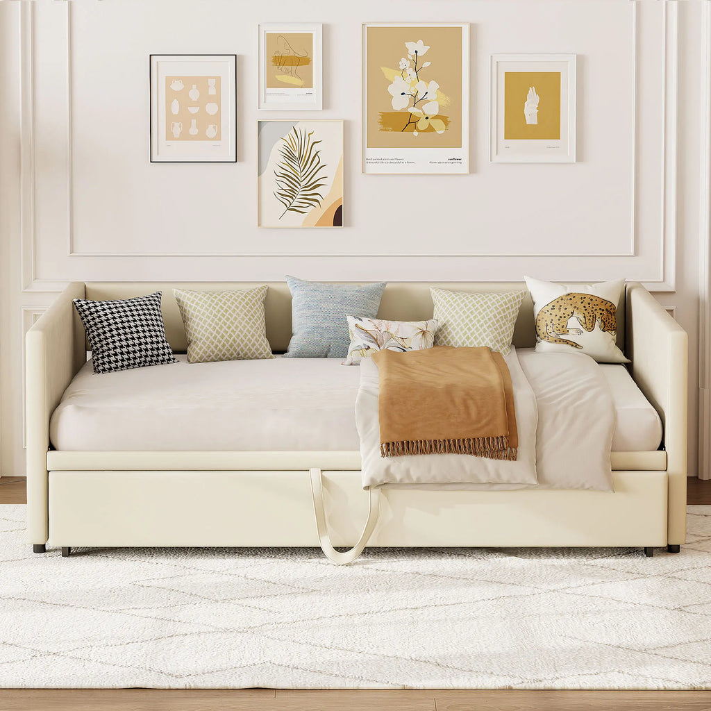 Sofá plegable Rosahqnda, 90/180*200 cm, sofá cama extraíble, sofá, cama tapizada, con somier de láminas, cama multifunción, tejido de terciopelo