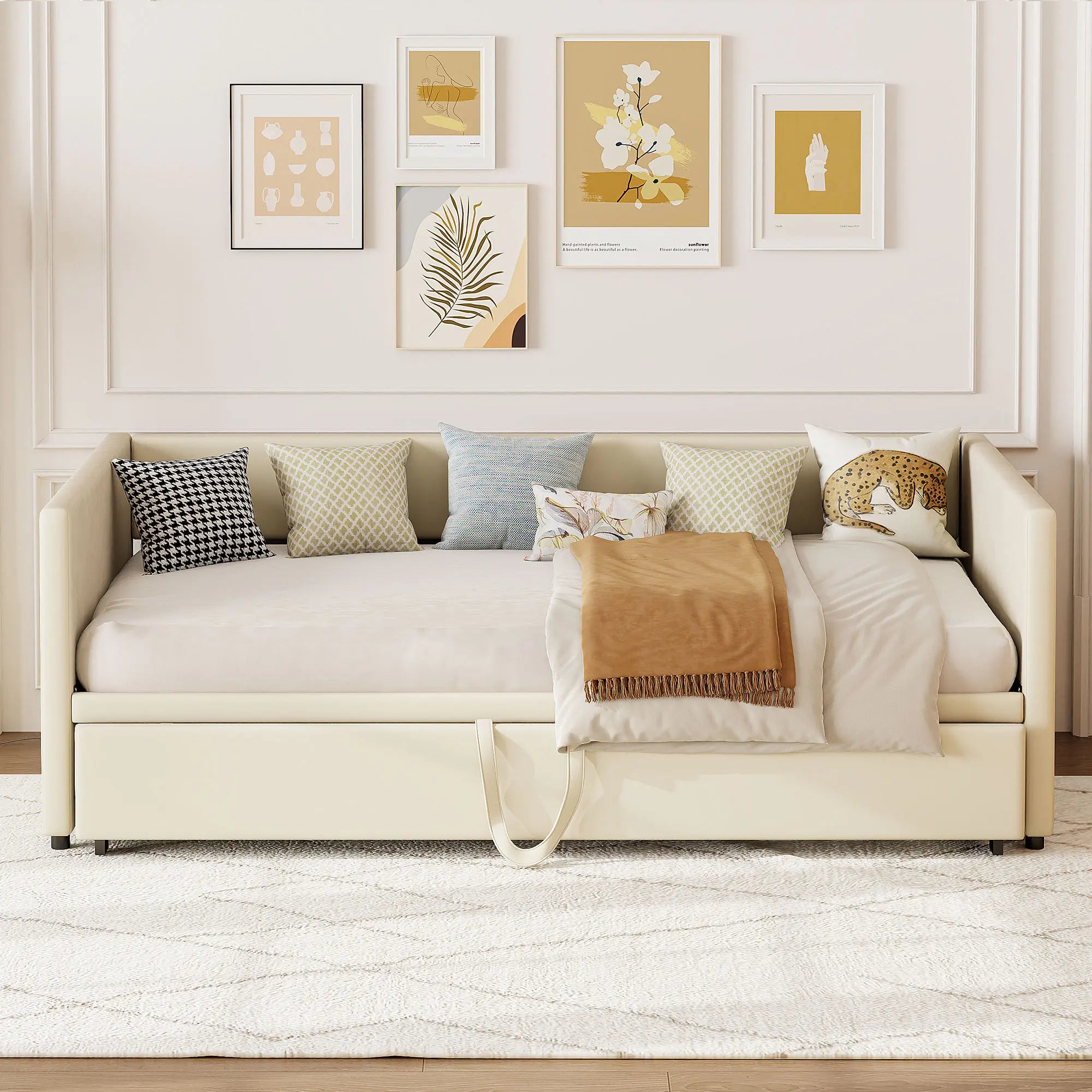 Sofá plegable Rosahqnda, 90/180*200 cm, sofá cama extraíble, sofá, cama tapizada, con somier de láminas, cama multifunción, tejido de terciopelo