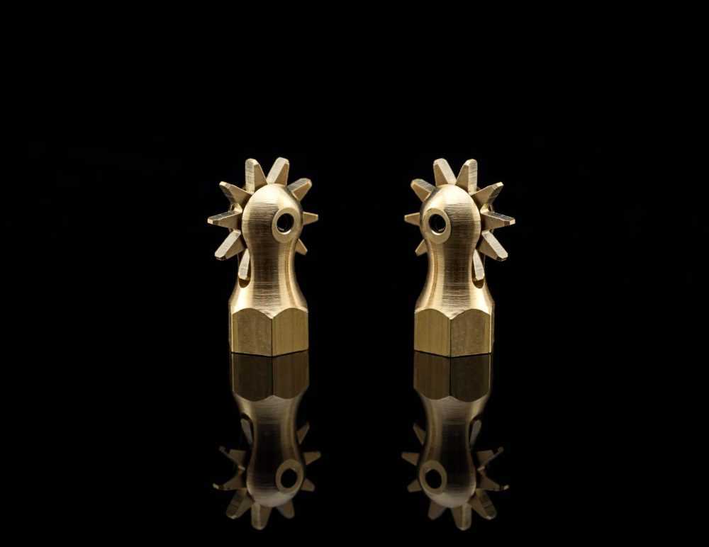Espuelas de polo western intercambiables American Equus "Quik-X"