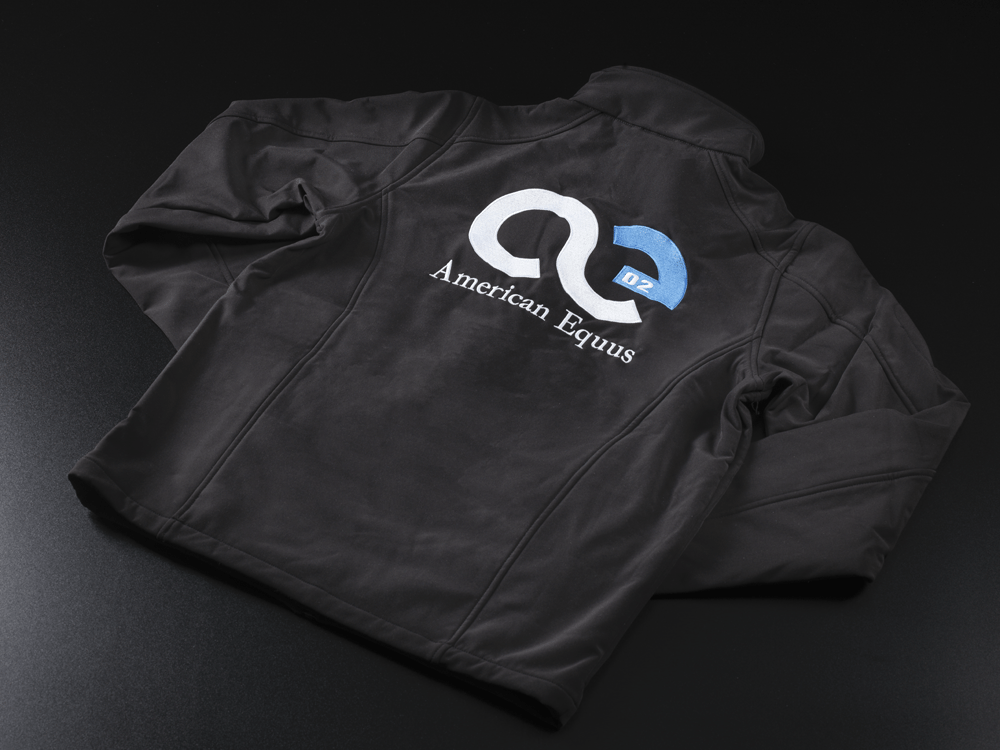 Chaqueta softshell con logotipo distintivo American Equus