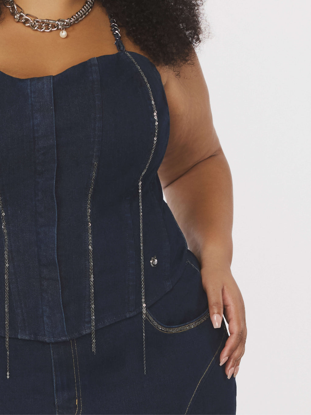 Chain Link Bustier