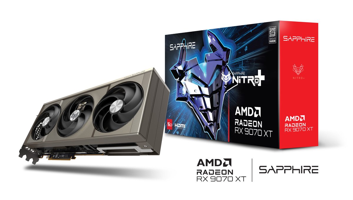 Tarjeta Gráfica para Gaming Sapphire 11348-01-20G Nitro+ AMD Radeon RX 9070 XT