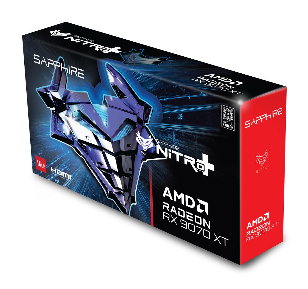 Tarjeta Gráfica para Gaming Sapphire 11348-01-20G Nitro+ AMD Radeon RX 9070 XT