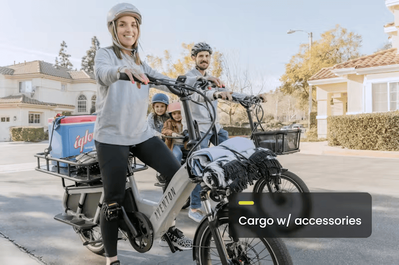Bicicleta eléctrica de carga Aventon ABOUND