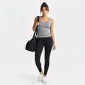 Alexa Grey Scoop Neck Tank