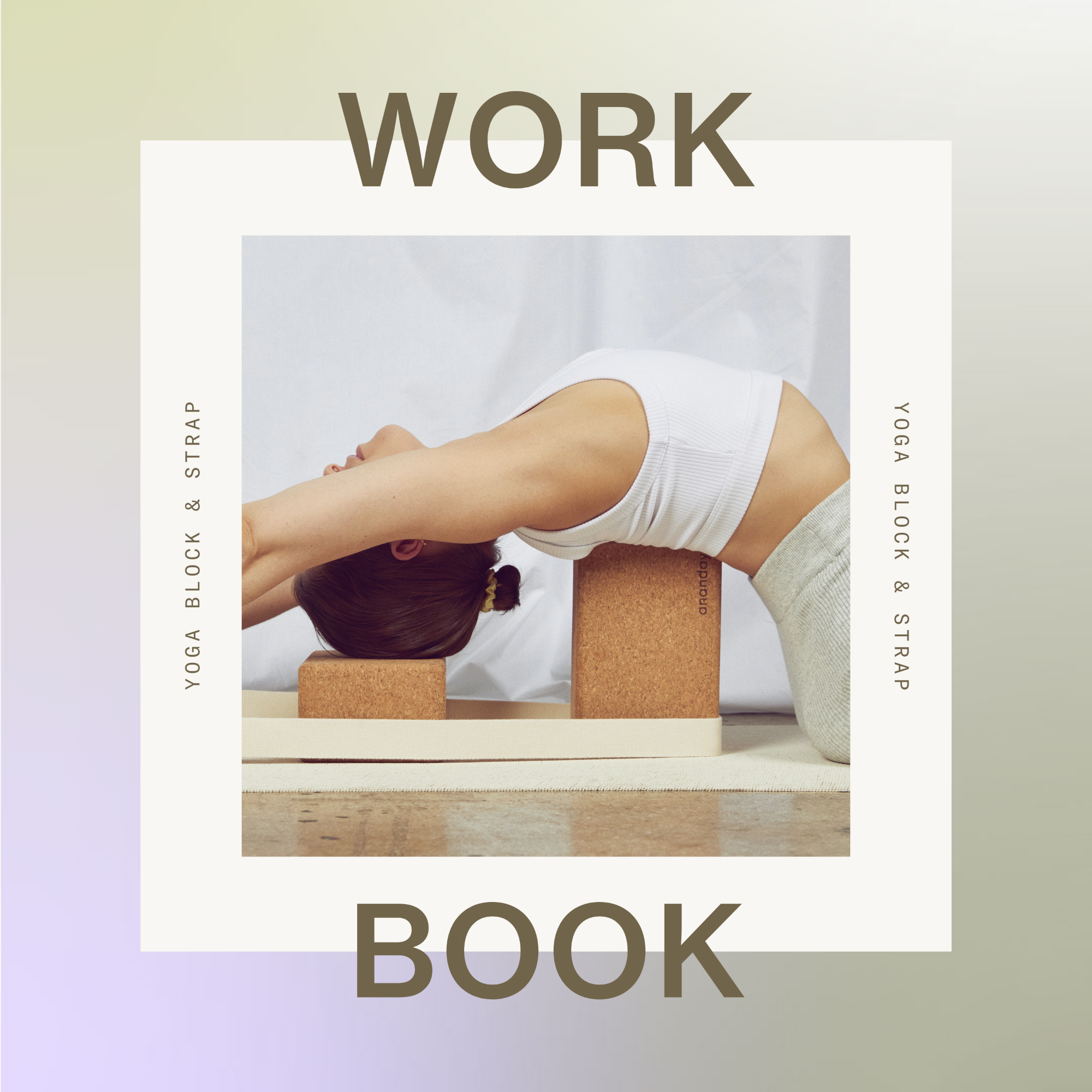 Bloque de yoga de corcho