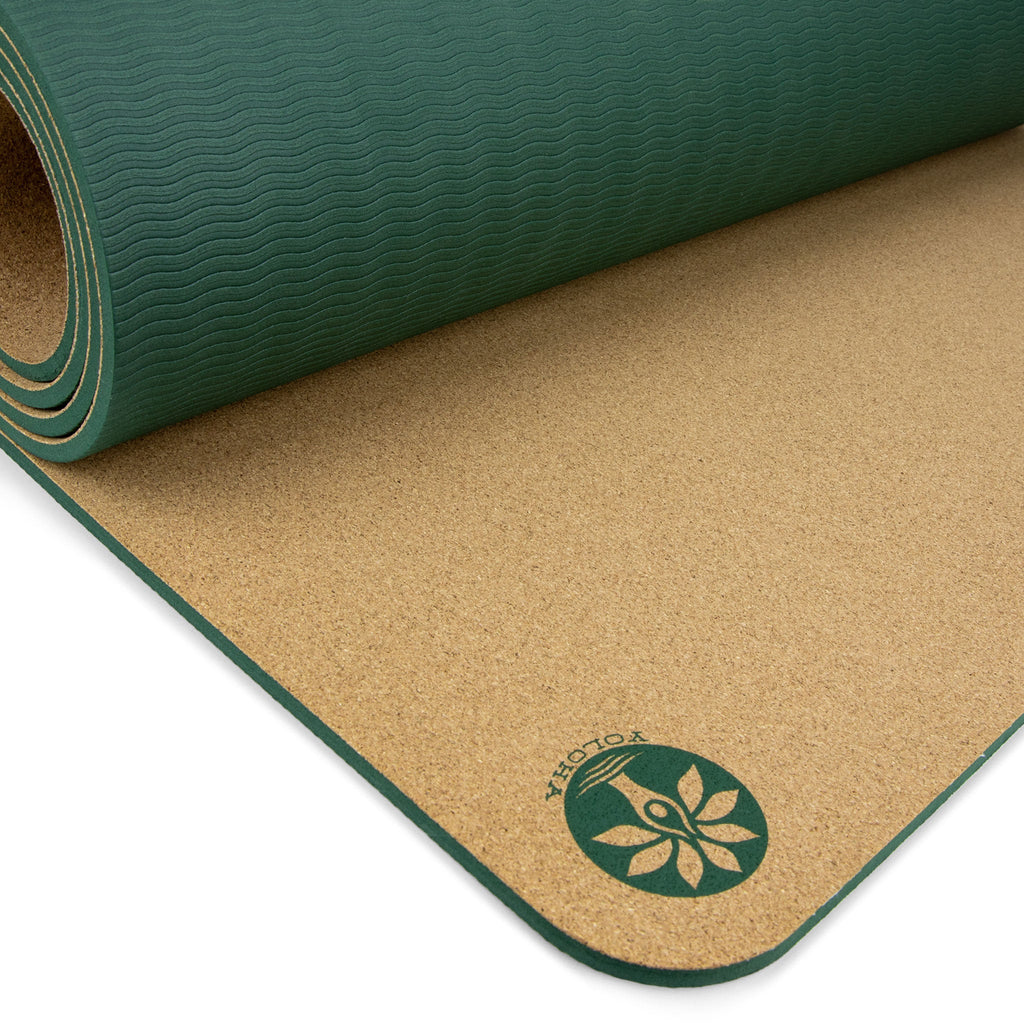 Esterilla de yoga de corcho Mountain Magic Aura