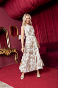 Bohera Brianna Hope Drop Waist Paisley-Kleid