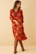 Chloe's Love Embroidered Sleeved Sundress