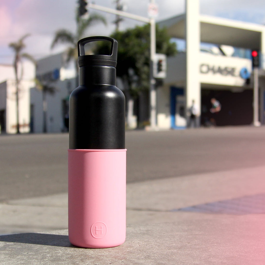 Negro-Rosa Rosado 20 Oz