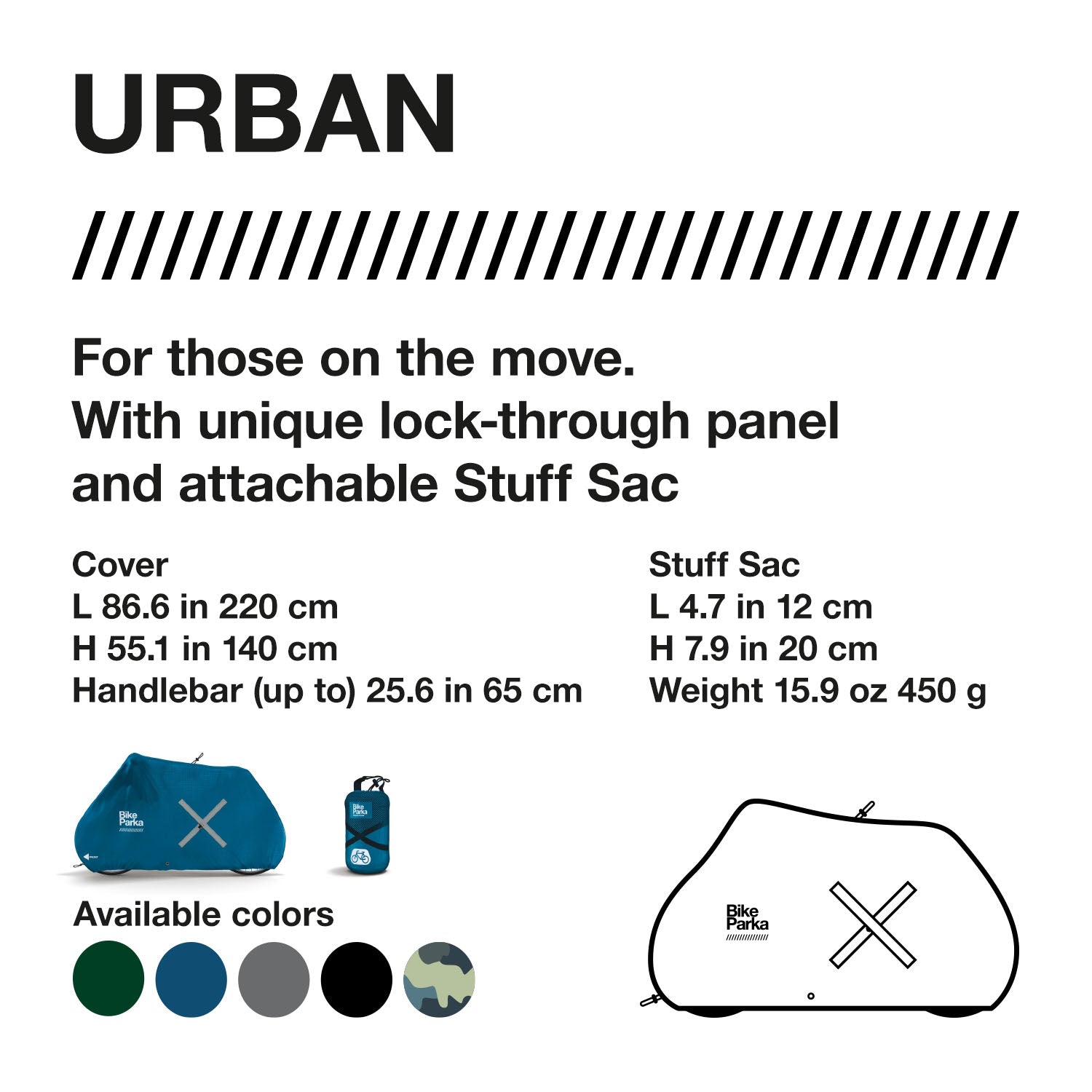 BikeParka - Bike Covers - Urban