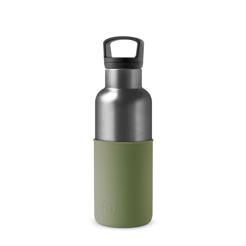 Titanium grey-Army Green 16 Oz