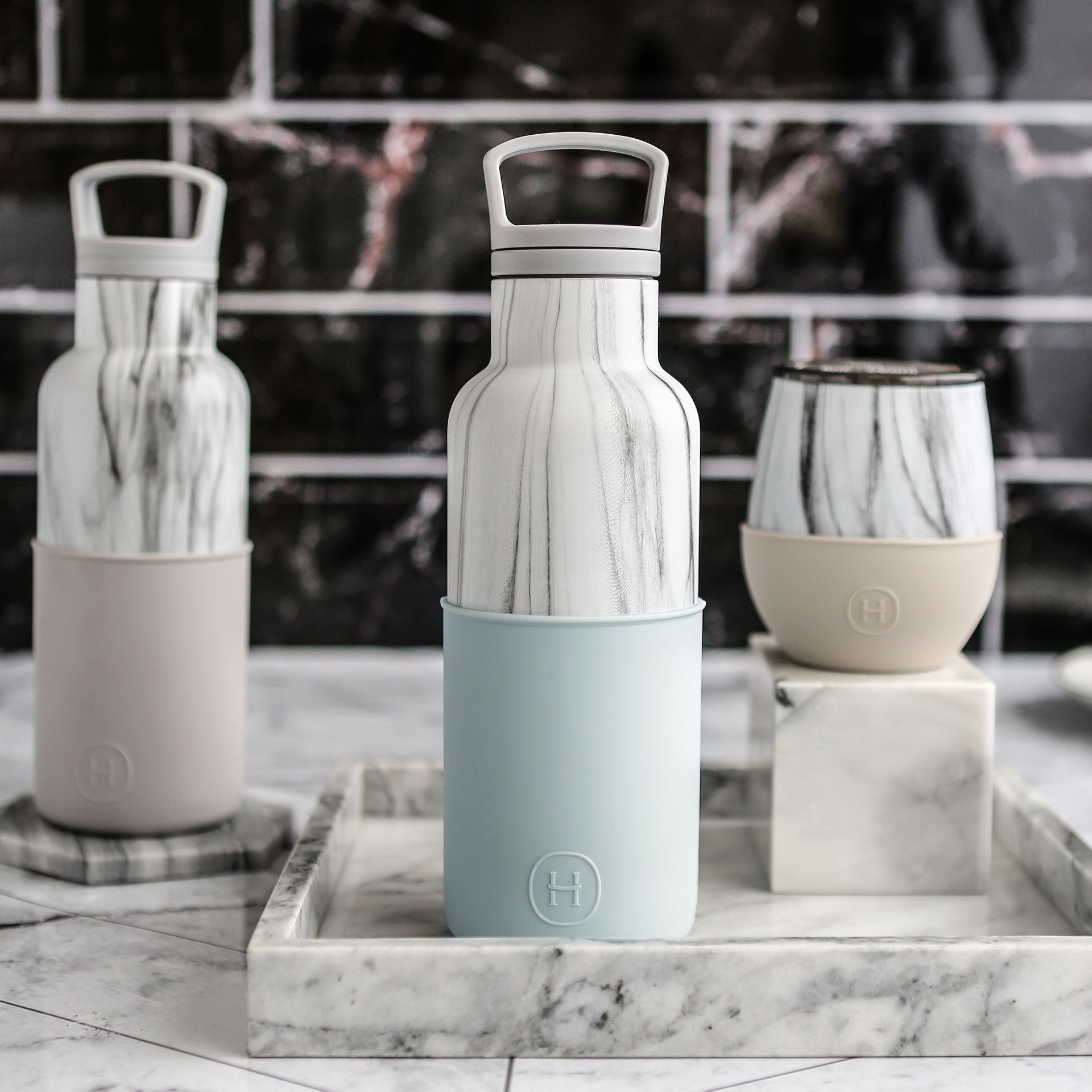 White Marble-Cumulus 16 Oz