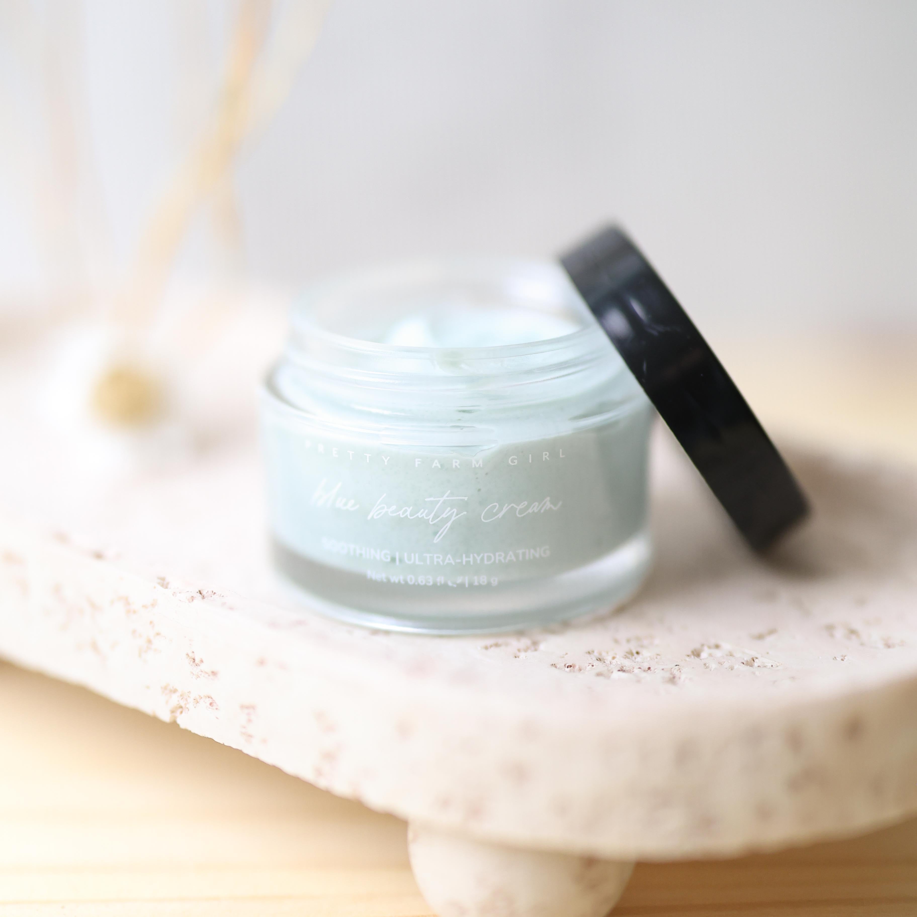 Crema Facial Calmante de Sebo Blue Beauty
