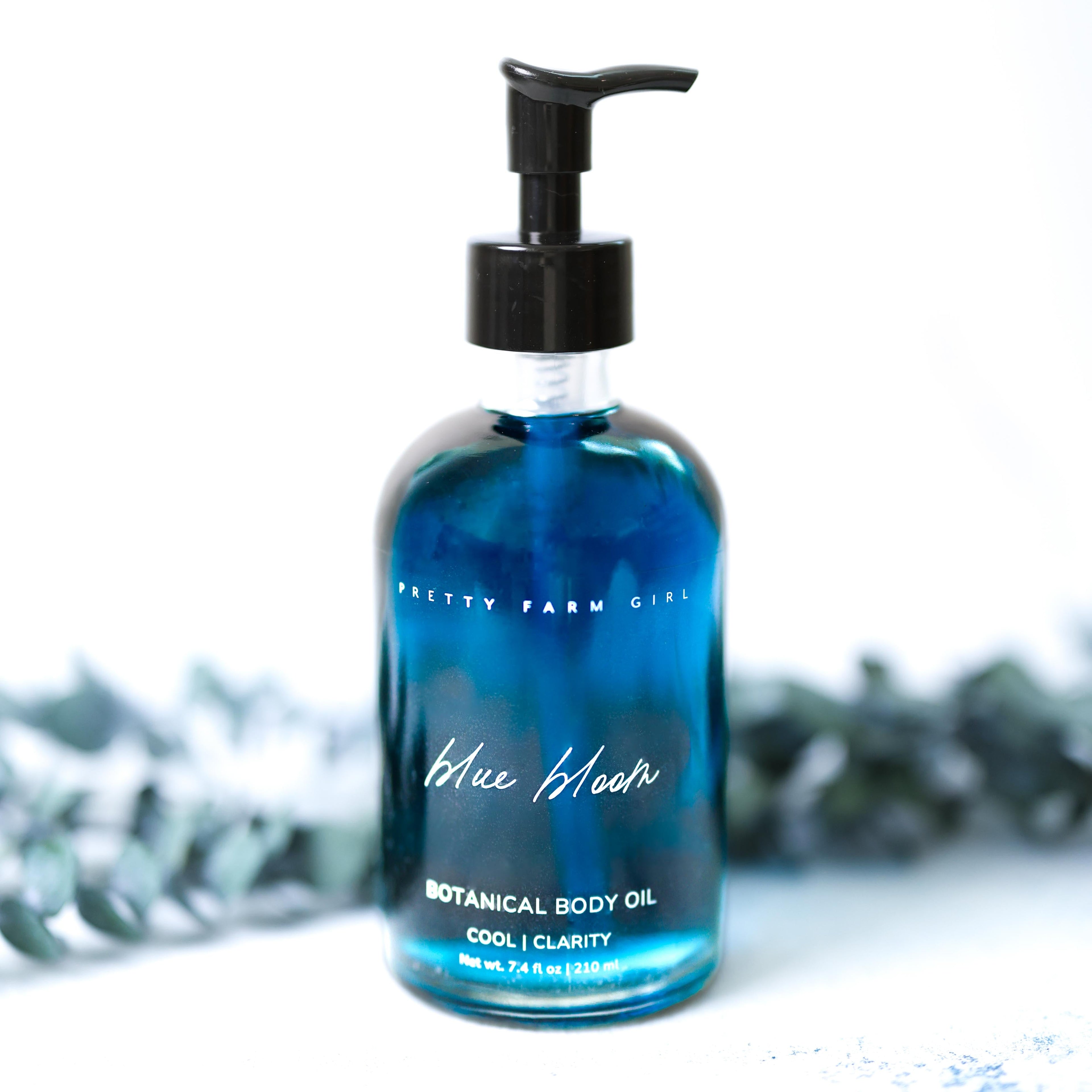 Aceite Corporal Botánico Natural Blue Bloom