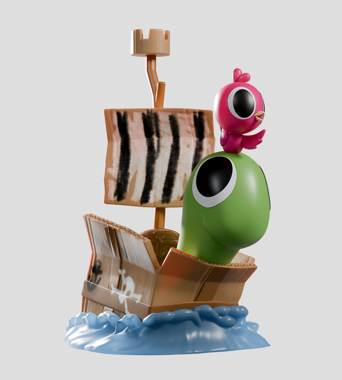 Kaleidos Creative: Box Turtle & Bird Blind Box