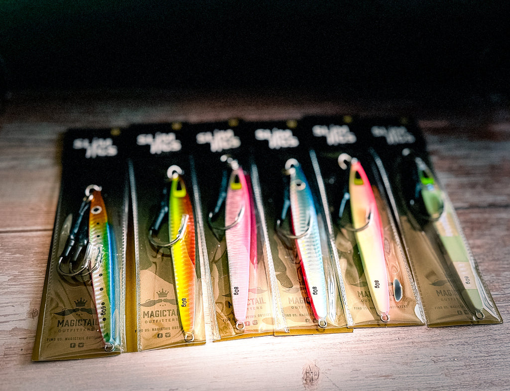 Plantillas verticales Magictail Slim Jig