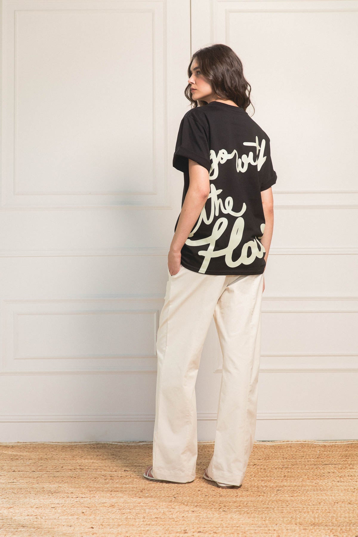 Camiseta Go With The Flow Butter