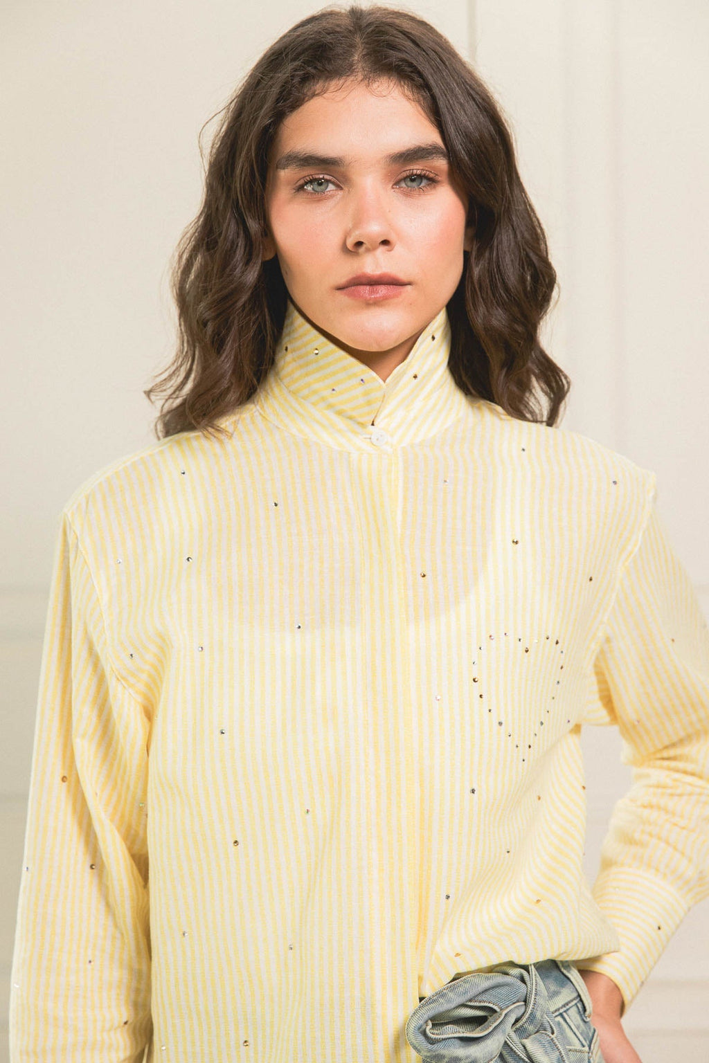 Camisa Shiny Heart Butter