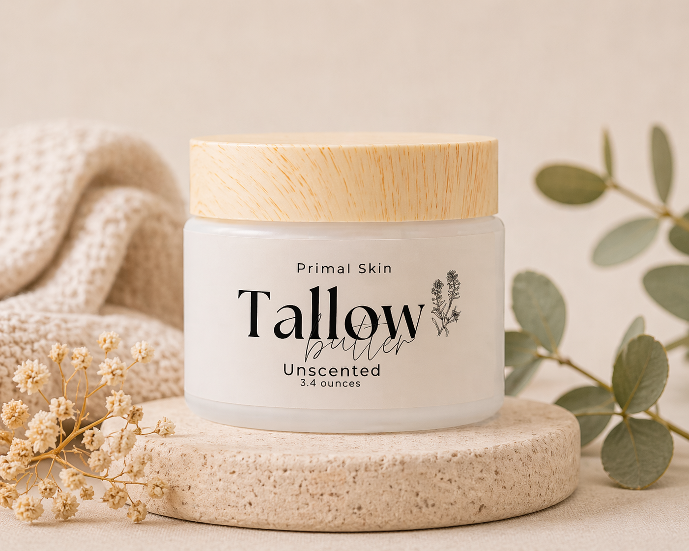Unscented Tallow Balm