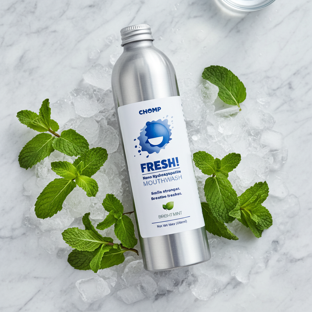 FRESH! Nano Hydroxyapatite Bright Mint Mouthwash