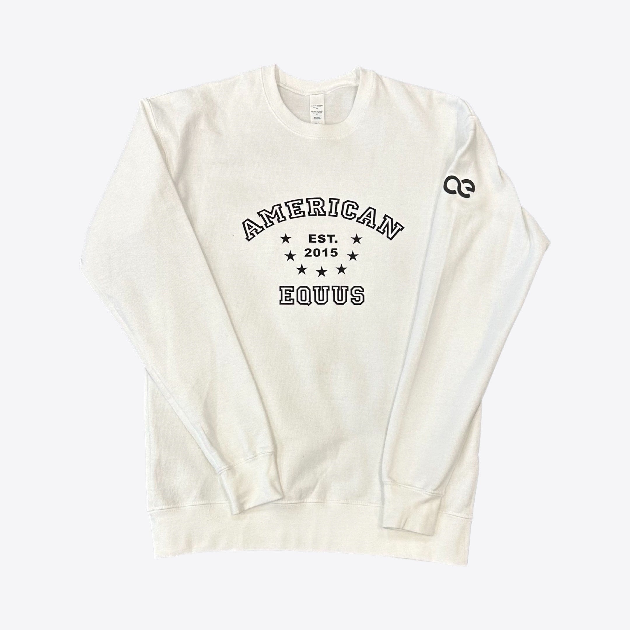 Sudadera American Equus Collegiate de cuello redondo