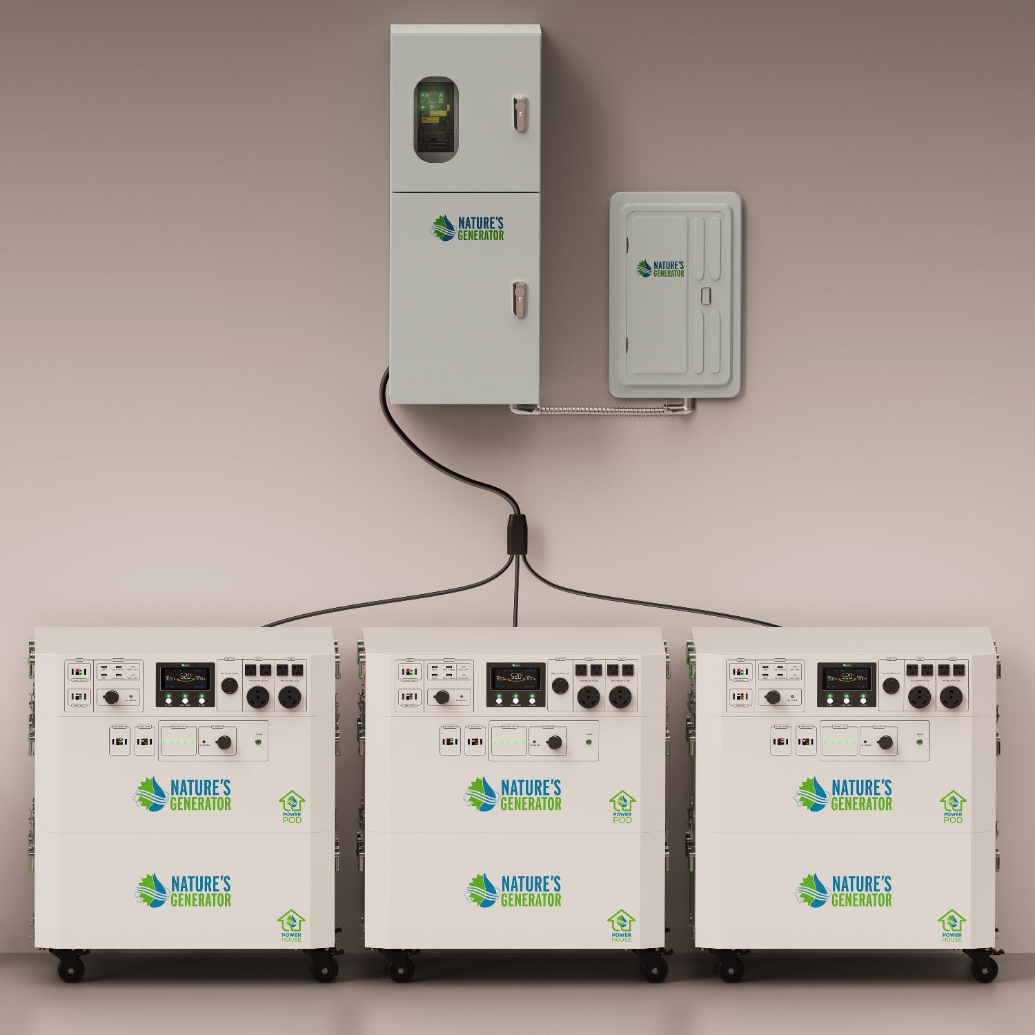 Generador solar y eólico Powerhouse V2