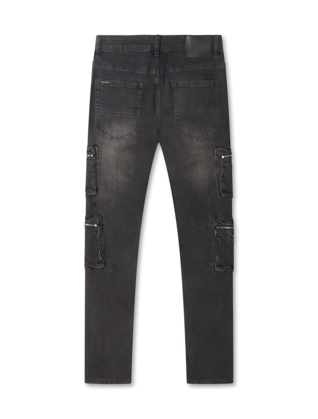 Vaqueros ajustados cargo Serenede Poppy - Negro