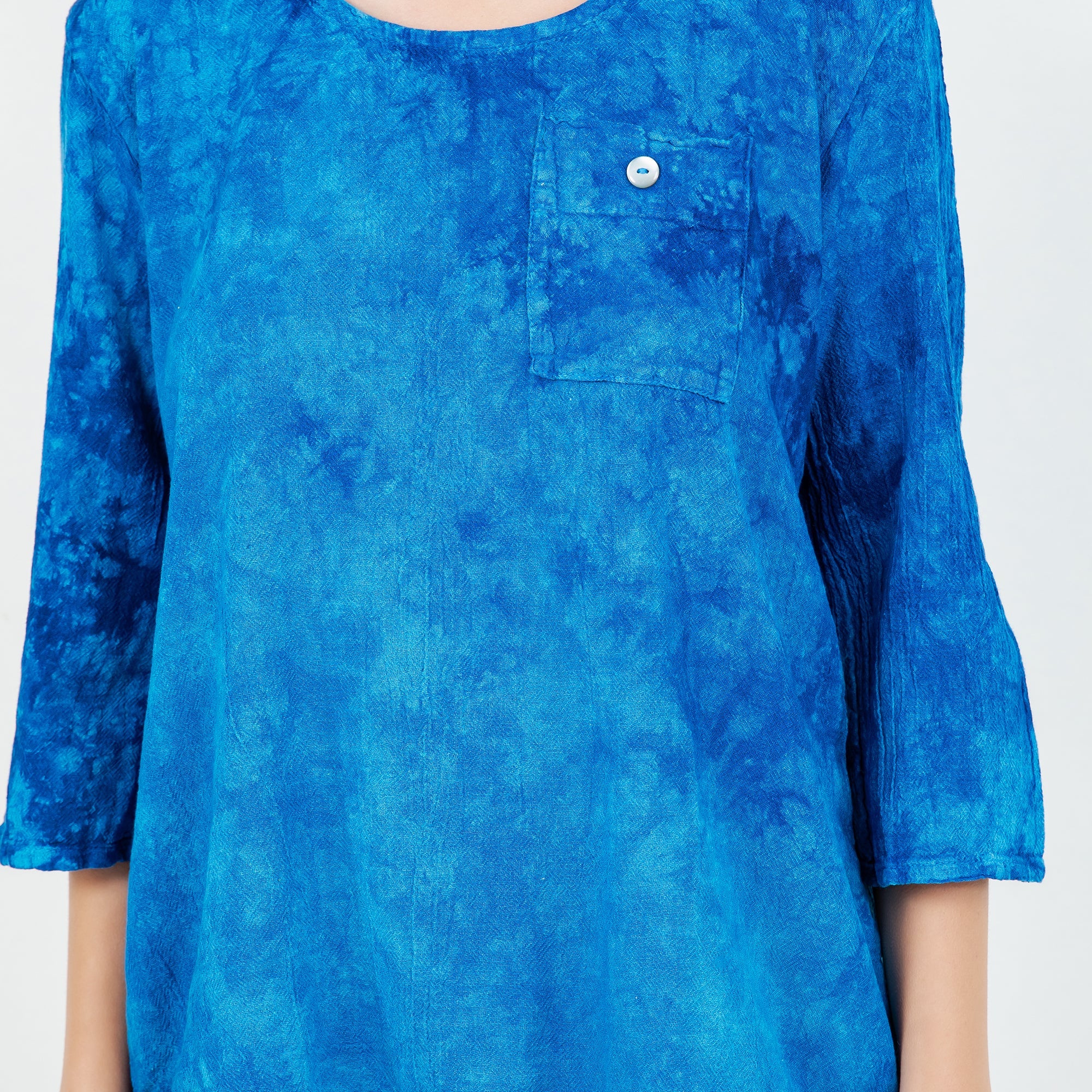 Leah Tuxedo Top with New Colors! 100% Cotton Gauze
