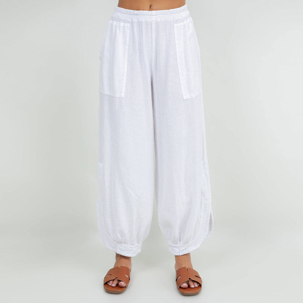 Deloris Pants 100% Cotton Gauze- With Pockets!