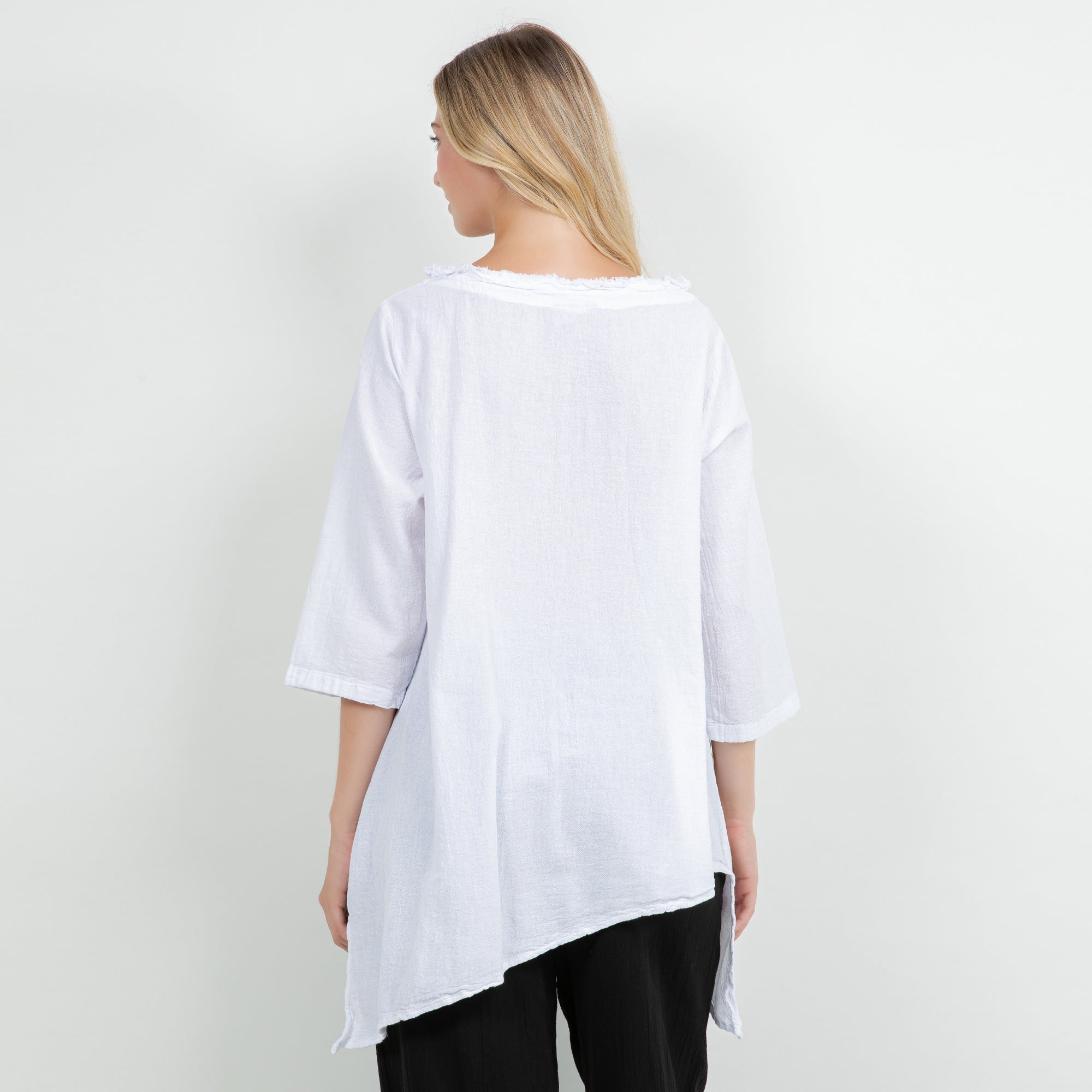 Zoe Top - Looser Fitting Comfort 100% Cotton Gauze