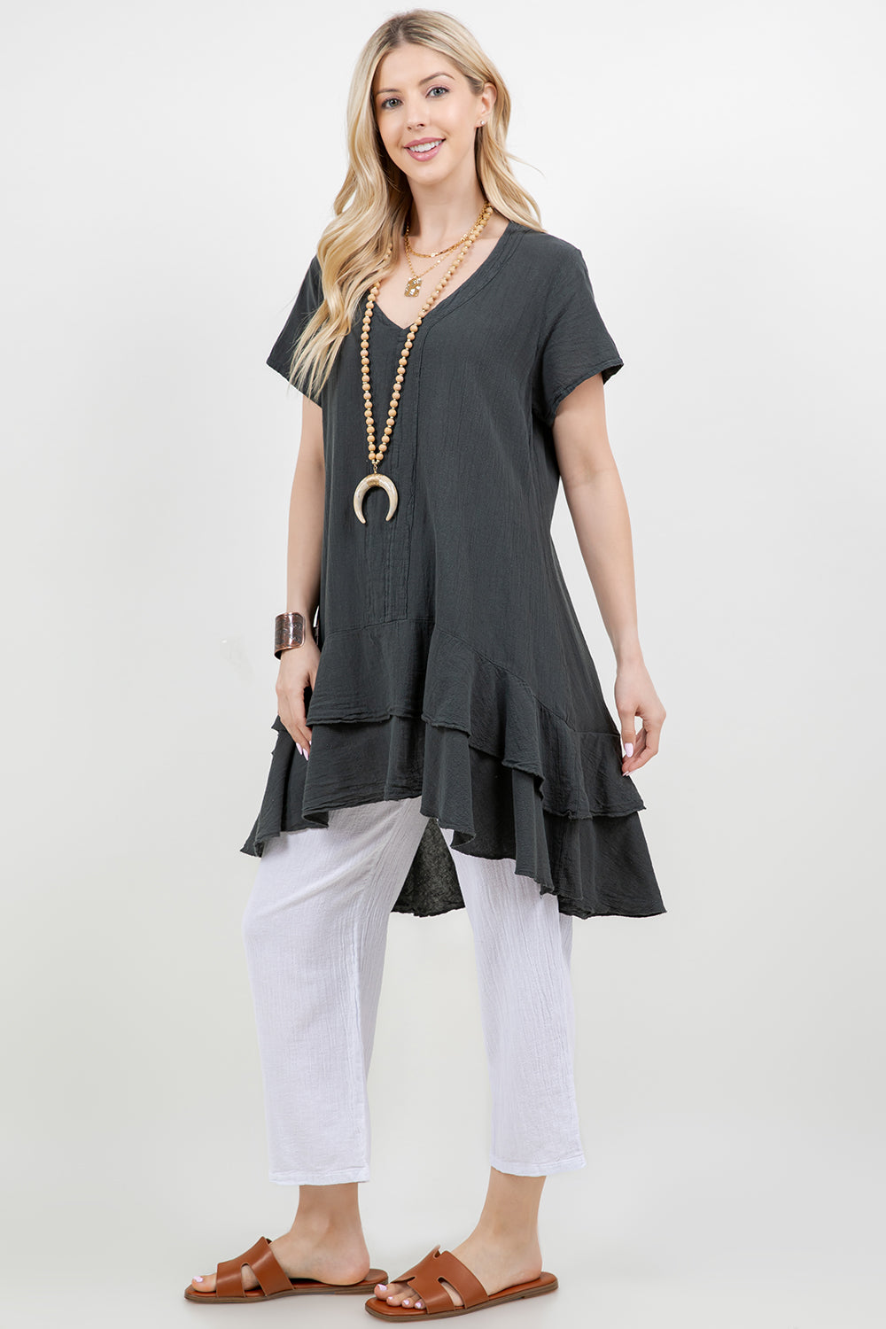 Andrea Top- 100% Cotton Gauze