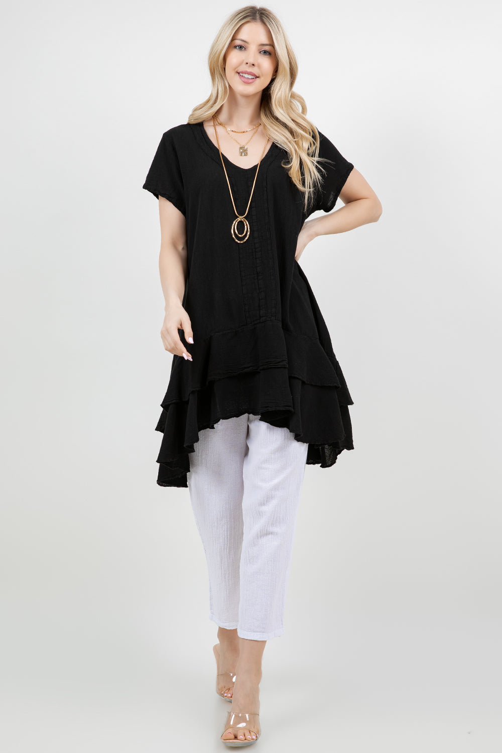 Andrea Top- 100% Cotton Gauze