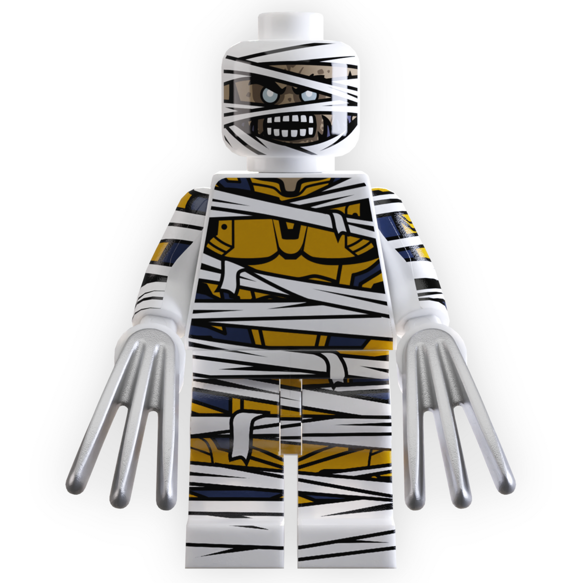 CLAWS as Mummy Minifig made using LEGO parts
